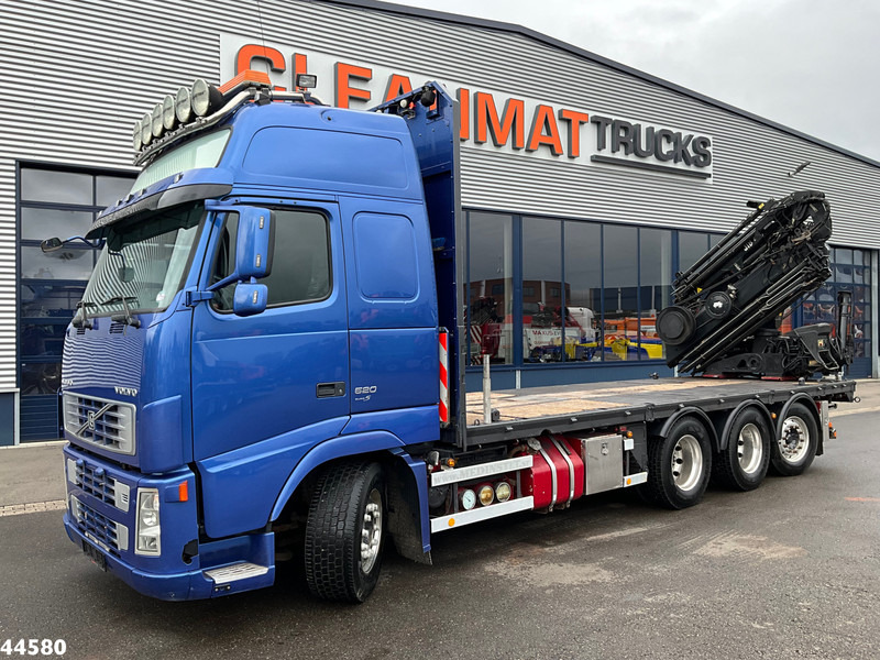 Volvo FH 520 8x4 Euro 5 Hiab 24 Tonmeter laadkraan + Fly-jib - Вантажівка з маніпулятором: фото 2 Volvo FH 520 8x4 Euro 5 Hiab 24 Tonmeter laadkraan + Fly-jib - Вантажівка з маніпулятором: фото 2