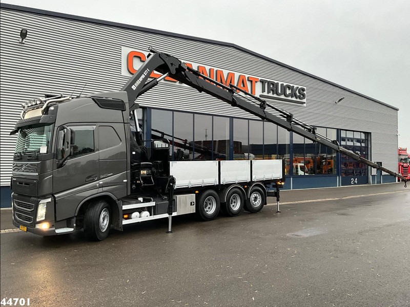 Volvo FH 540 8x4 Euro 6 Hiab 37 Tonmeter laadkraan - Вантажівка з маніпулятором: фото 1 Volvo FH 540 8x4 Euro 6 Hiab 37 Tonmeter laadkraan - Вантажівка з маніпулятором: фото 1