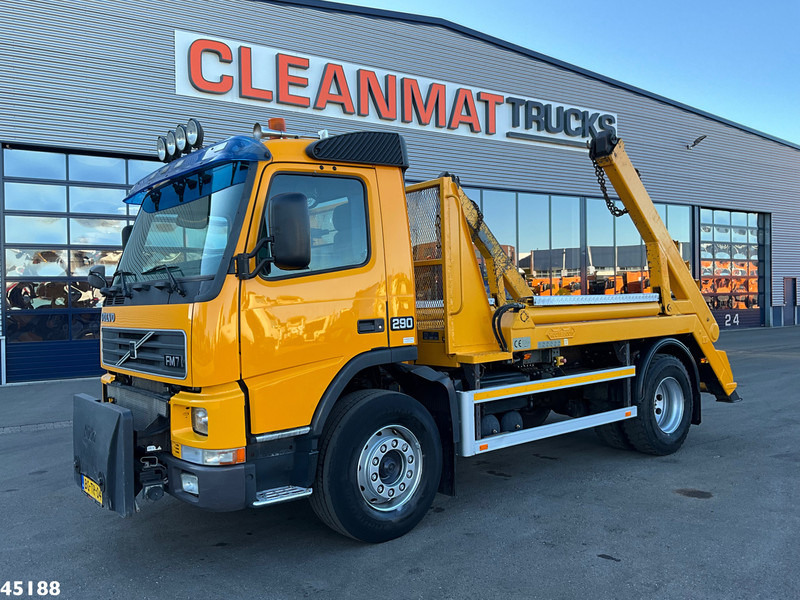 Volvo FM 290 Full Steel Manual 12 Ton portaalarmsysteem - Скіповий навантажувач вантажівка: фото 1 Volvo FM 290 Full Steel Manual 12 Ton portaalarmsysteem - Скіповий навантажувач вантажівка: фото 1