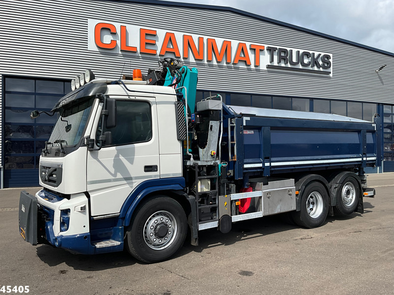 Volvo FM 330 6x2/6x4 Hydrodrive HMF 16 Tonmeter Z-kraan - Самоскид вантажівка, Вантажівка з маніпулятором: фото 3 Volvo FM 330 6x2/6x4 Hydrodrive HMF 16 Tonmeter Z-kraan - Самоскид вантажівка, Вантажівка з маніпулятором: фото 3