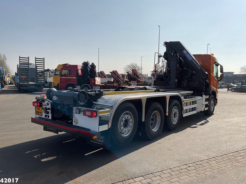 Volvo FM 420 8x2 HMF 28 Tonmeter laadkraan - Гаковий мультиліфт вантажівка, Вантажівка з маніпулятором: фото 4 Volvo FM 420 8x2 HMF 28 Tonmeter laadkraan - Гаковий мультиліфт вантажівка, Вантажівка з маніпулятором: фото 4