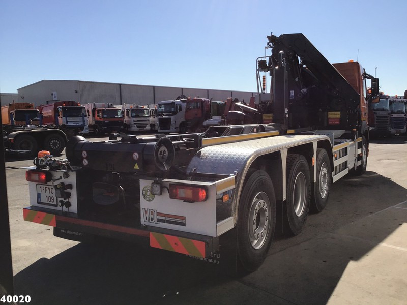 Volvo FM 420 8x2 HMF 28 ton/meter laadkraan Welvaarts weighing system - Гаковий мультиліфт вантажівка, Вантажівка з маніпулятором: фото 4 Volvo FM 420 8x2 HMF 28 ton/meter laadkraan Welvaarts weighing system - Гаковий мультиліфт вантажівка, Вантажівка з маніпулятором: фото 4