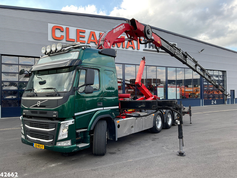 Volvo FM 460 8x4 TRIDEM Euro 6 32 Tonmeter laadkraan - Гаковий мультиліфт вантажівка, Вантажівка з маніпулятором: фото 1 Volvo FM 460 8x4 TRIDEM Euro 6 32 Tonmeter laadkraan - Гаковий мультиліфт вантажівка, Вантажівка з маніпулятором: фото 1