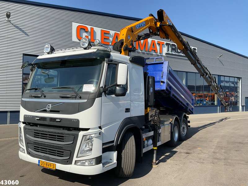 Volvo FM 460 Effer 26 Tonmeter laadkraan Kipper Just 94.130 km! - Вантажівка з маніпулятором: фото 1 Volvo FM 460 Effer 26 Tonmeter laadkraan Kipper Just 94.130 km! - Вантажівка з маніпулятором: фото 1