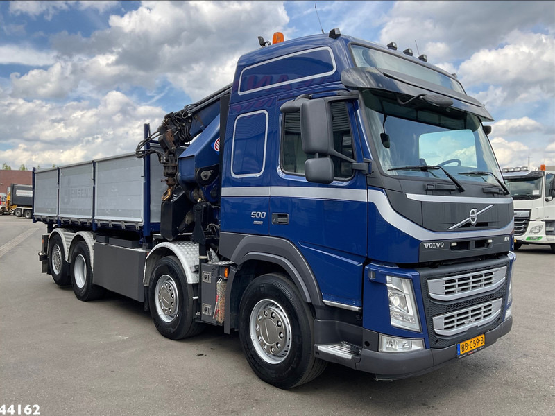 Volvo FM 500 Euro 6 HMF 50 Tonmeter laadkraan + Fly-Jib - Самоскид вантажівка, Вантажівка з маніпулятором: фото 5 Volvo FM 500 Euro 6 HMF 50 Tonmeter laadkraan + Fly-Jib - Самоскид вантажівка, Вантажівка з маніпулятором: фото 5