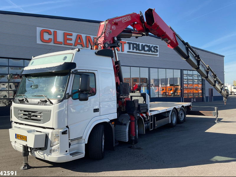 Volvo FM 540 8x2 Fassi 110 Tonmeter laadkraan - Вантажівка з маніпулятором: фото 1 Volvo FM 540 8x2 Fassi 110 Tonmeter laadkraan - Вантажівка з маніпулятором: фото 1