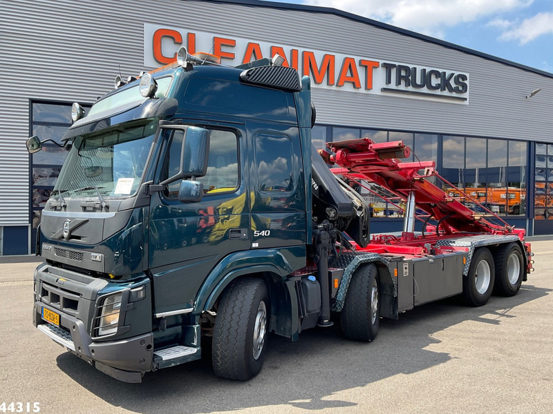 Volvo FMX 540 8x4 Euro 6 Hiab 28 Tonmeter laadkraan - Тросовий мультиліфт, Вантажівка з маніпулятором: фото 2 Volvo FMX 540 8x4 Euro 6 Hiab 28 Tonmeter laadkraan - Тросовий мультиліфт, Вантажівка з маніпулятором: фото 2