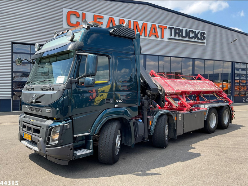 Volvo FMX 540 8x4 Euro 6 Hiab 28 Tonmeter laadkraan - Тросовий мультиліфт, Вантажівка з маніпулятором: фото 3 Volvo FMX 540 8x4 Euro 6 Hiab 28 Tonmeter laadkraan - Тросовий мультиліфт, Вантажівка з маніпулятором: фото 3