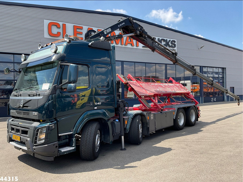 Volvo FMX 540 8x4 Euro 6 Hiab 28 Tonmeter laadkraan - Тросовий мультиліфт, Вантажівка з маніпулятором: фото 1 Volvo FMX 540 8x4 Euro 6 Hiab 28 Tonmeter laadkraan - Тросовий мультиліфт, Вантажівка з маніпулятором: фото 1