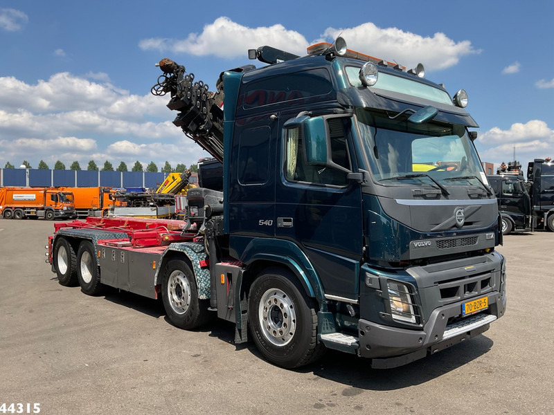 Volvo FMX 540 8x4 Euro 6 Hiab 28 Tonmeter laadkraan - Тросовий мультиліфт, Вантажівка з маніпулятором: фото 5 Volvo FMX 540 8x4 Euro 6 Hiab 28 Tonmeter laadkraan - Тросовий мультиліфт, Вантажівка з маніпулятором: фото 5