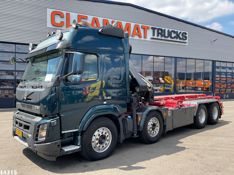 Volvo FMX 540 8x4 Euro 6 Hiab 28 Tonmeter laadkraan - Тросовий мультиліфт, Вантажівка з маніпулятором: фото 4 Volvo FMX 540 8x4 Euro 6 Hiab 28 Tonmeter laadkraan - Тросовий мультиліфт, Вантажівка з маніпулятором: фото 4