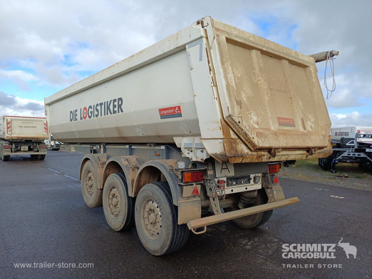 LANGENDORF Auflieger Kipper Stahlrundmulde 24m³ - Самоскид напівпричіп: фото 5 LANGENDORF Auflieger Kipper Stahlrundmulde 24m³ - Самоскид напівпричіп: фото 5