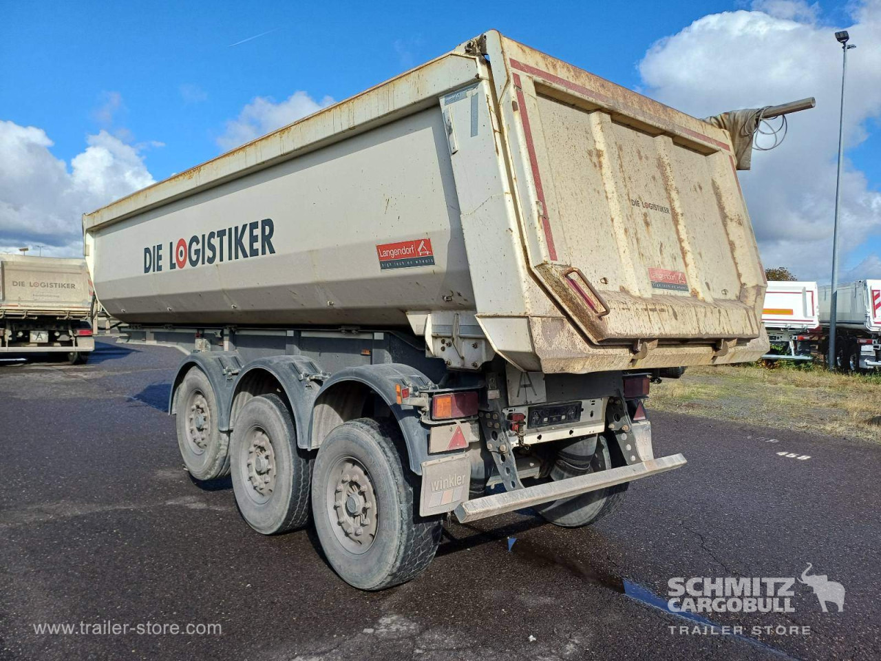 LANGENDORF Auflieger Kipper Stahlrundmulde 24m³ - Самоскид напівпричіп: фото 5 LANGENDORF Auflieger Kipper Stahlrundmulde 24m³ - Самоскид напівпричіп: фото 5