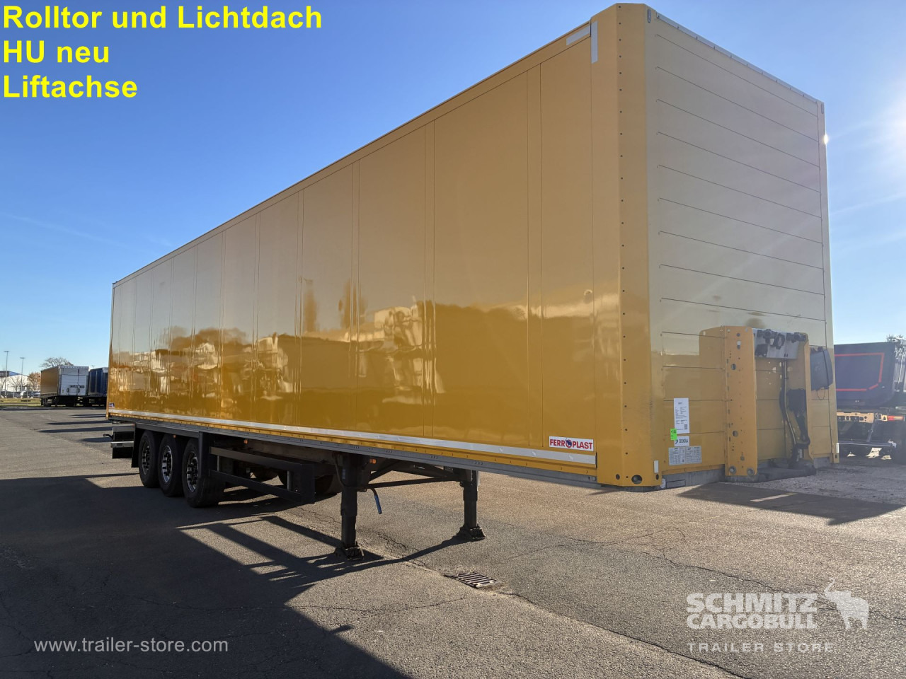 SCHMITZ Auflieger Trockenfrachtkoffer Standard - Закритий кузов напівпричіп: фото 1 SCHMITZ Auflieger Trockenfrachtkoffer Standard - Закритий кузов напівпричіп: фото 1
