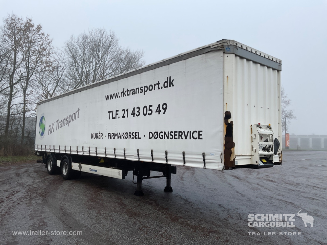 KRONE Curtainsider Standard Taillift - Тентований напівпричіп: фото 1 KRONE Curtainsider Standard Taillift - Тентований напівпричіп: фото 1