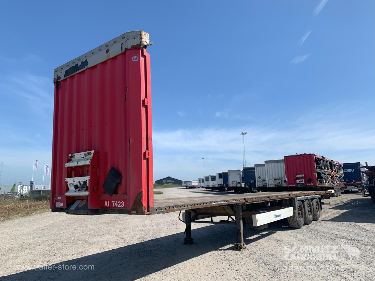 KRONE Platform Standard - Бортовий напівпричіп/ Платформа: фото 1 KRONE Platform Standard - Бортовий напівпричіп/ Платформа: фото 1