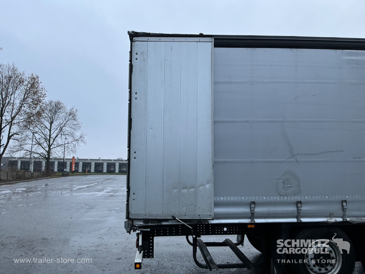 Тентований напівпричіп SCHMITZ Curtainsider Standard , Folding wall right: фото 13