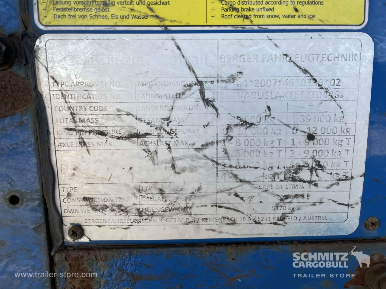 BERGER Semiremolque Lona Mega - Тентований напівпричіп: фото 2 BERGER Semiremolque Lona Mega - Тентований напівпричіп: фото 2