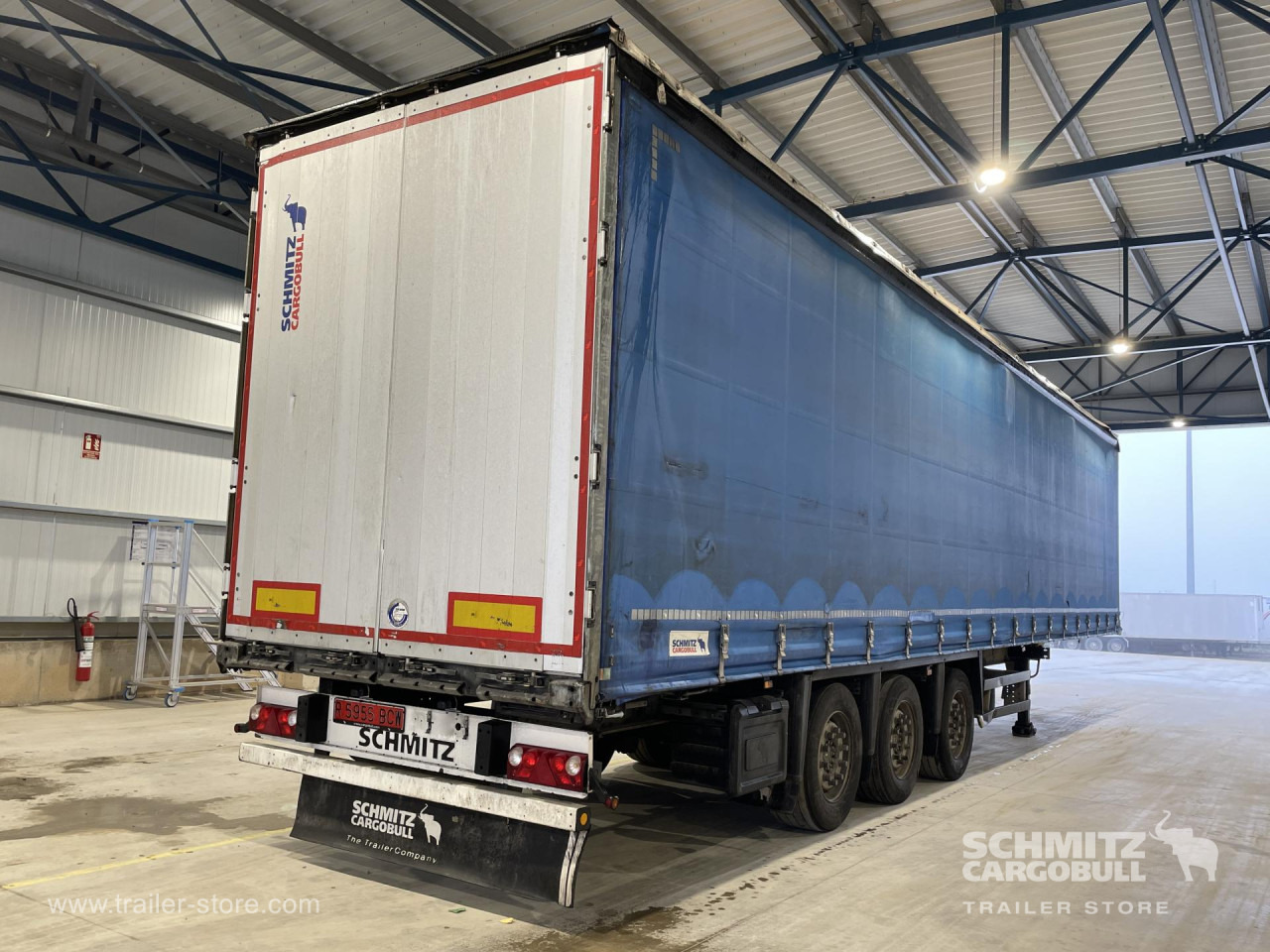 Тентований напівпричіп SCHMITZ Semiremolque Lona Porta-bobinas: фото 6