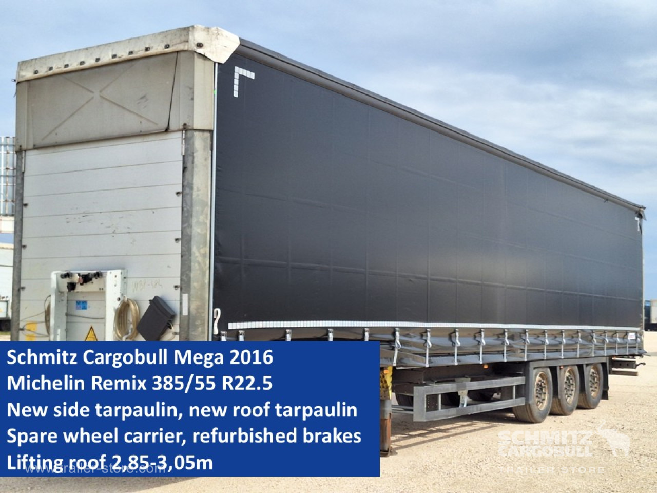 SCHMITZ Curtainsider Mega - Тентований напівпричіп: фото 1 SCHMITZ Curtainsider Mega - Тентований напівпричіп: фото 1