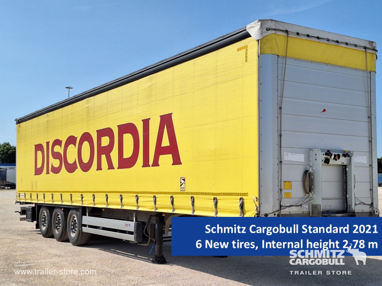 SCHMITZ Curtainsider Standard - Тентований напівпричіп: фото 1 SCHMITZ Curtainsider Standard - Тентований напівпричіп: фото 1