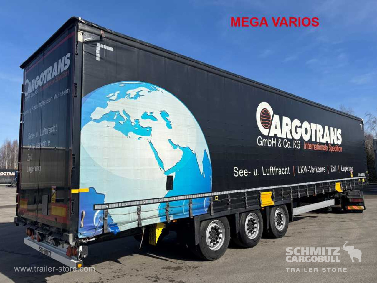 SCHMITZ Curtainsider Mega - Тентований напівпричіп: фото 1 SCHMITZ Curtainsider Mega - Тентований напівпричіп: фото 1