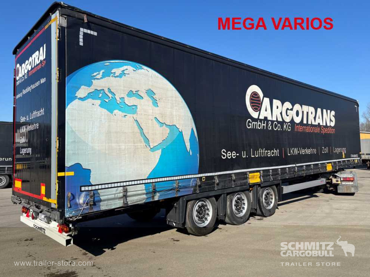 SCHMITZ Curtainsider Mega - Тентований напівпричіп: фото 1 SCHMITZ Curtainsider Mega - Тентований напівпричіп: фото 1
