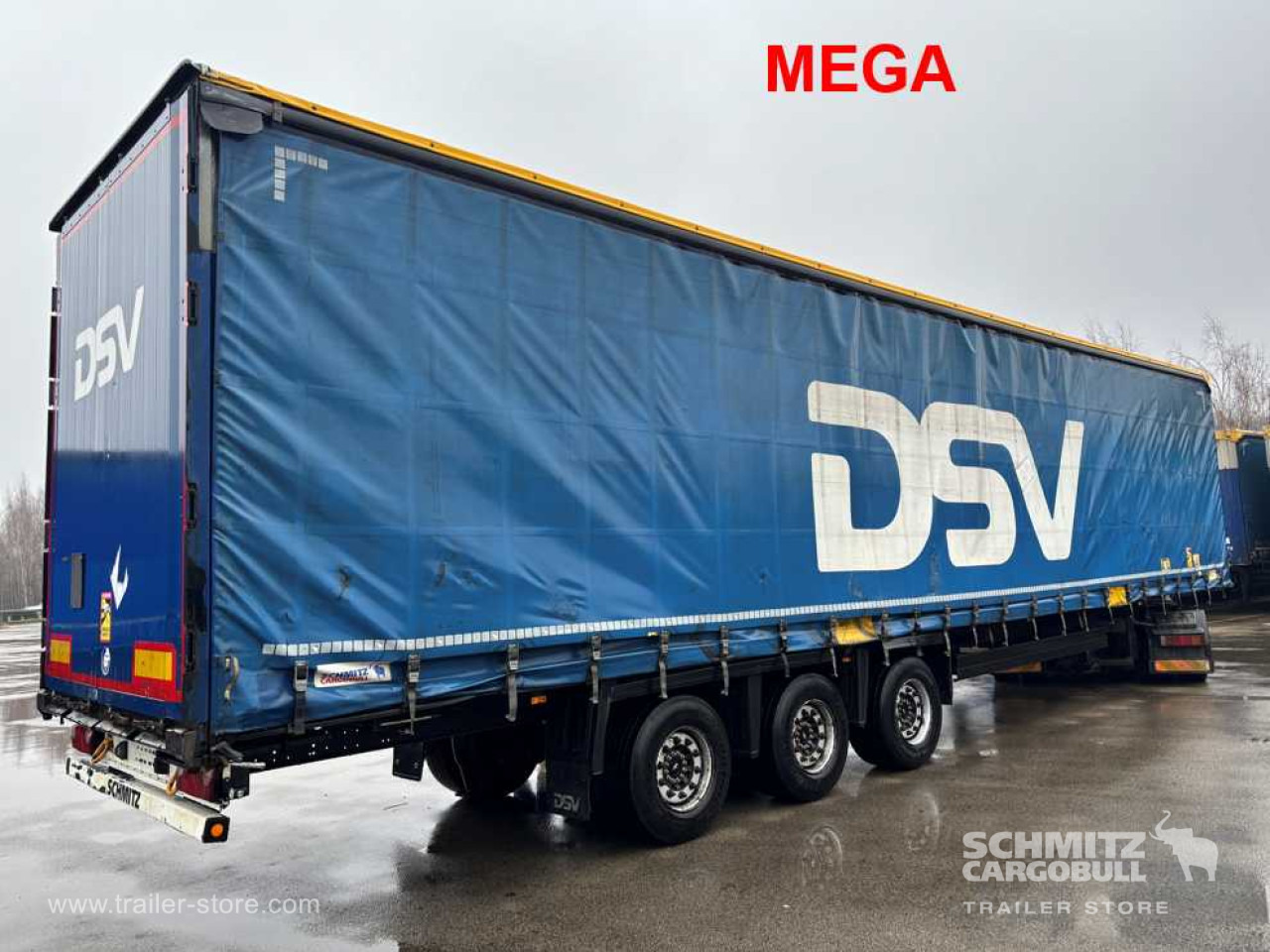 SCHMITZ Curtainsider Mega - Тентований напівпричіп: фото 1 SCHMITZ Curtainsider Mega - Тентований напівпричіп: фото 1
