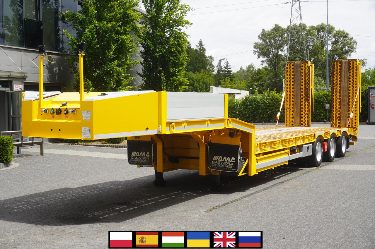 CASTERA S/R 38T semi-trailer / steering axle - Низькорамна платформа напівпричіп: фото 1 CASTERA S/R 38T semi-trailer / steering axle - Низькорамна платформа напівпричіп: фото 1