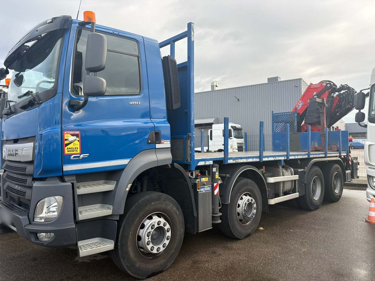 DAF CF 480 8x4 E6 / Fassi F315A.2.26 crane / flatbedCF 480 8x4 E6 / Fassi F315A.2.26 crane / flatbed - Вантажівка з маніпулятором, Вантажівка з маніпулятором: фото 3 DAF CF 480 8x4 E6 / Fassi F315A.2.26 crane / flatbedCF 480 8x4 E6 / Fassi F315A.2.26 crane / flatbed - Вантажівка з маніпулятором, Вантажівка з маніпулятором: фото 3