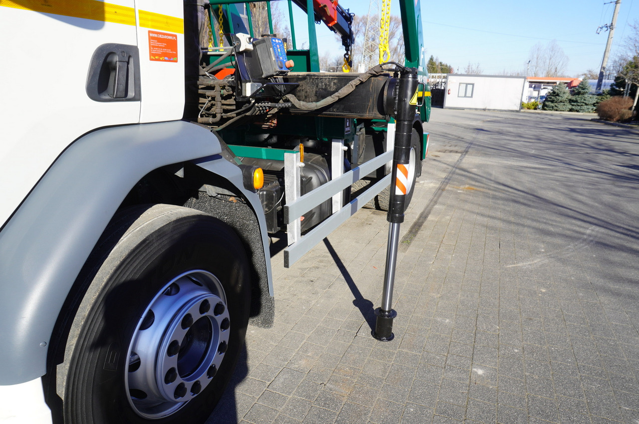 Вантажівка з маніпулятором DAF LF 18.310 E6 / Skip loader Fornal NKR 130V / HDS HMF 735 K2 / Manual gearbox: фото 20