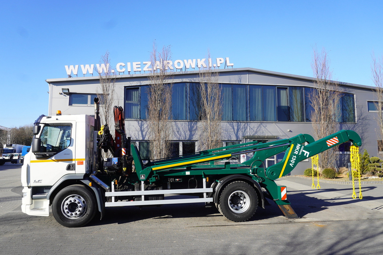 DAF LF 18.310 E6 / Skip loader Fornal NKR 130V / HDS HMF 735 K2 / Manual gearbox - Вантажівка з маніпулятором: фото 3 DAF LF 18.310 E6 / Skip loader Fornal NKR 130V / HDS HMF 735 K2 / Manual gearbox - Вантажівка з маніпулятором: фото 3