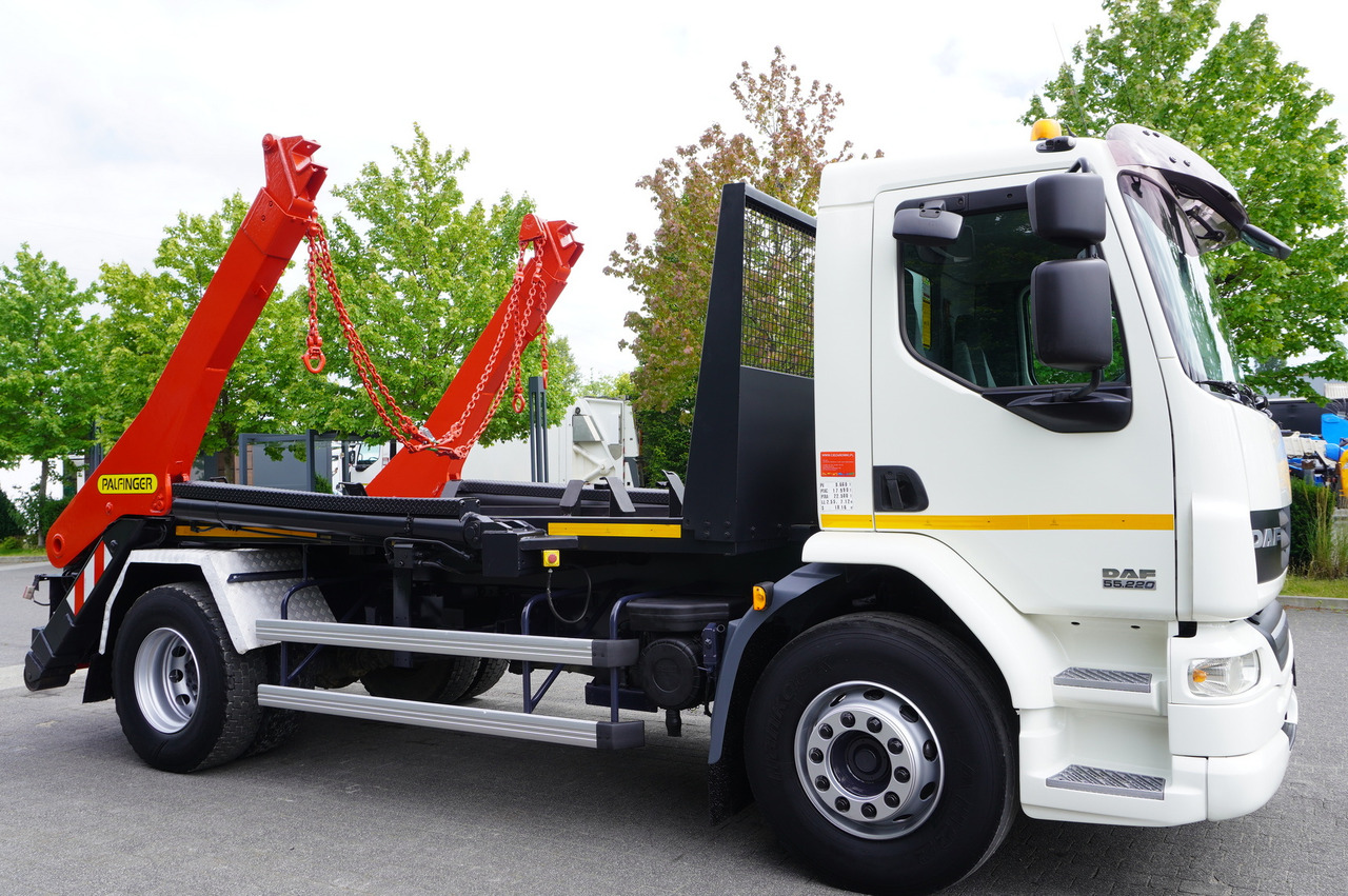 DAF LF 55.220 Skip loader GUIMA PALFINGER M14T - Скіповий навантажувач вантажівка: фото 3 DAF LF 55.220 Skip loader GUIMA PALFINGER M14T - Скіповий навантажувач вантажівка: фото 3