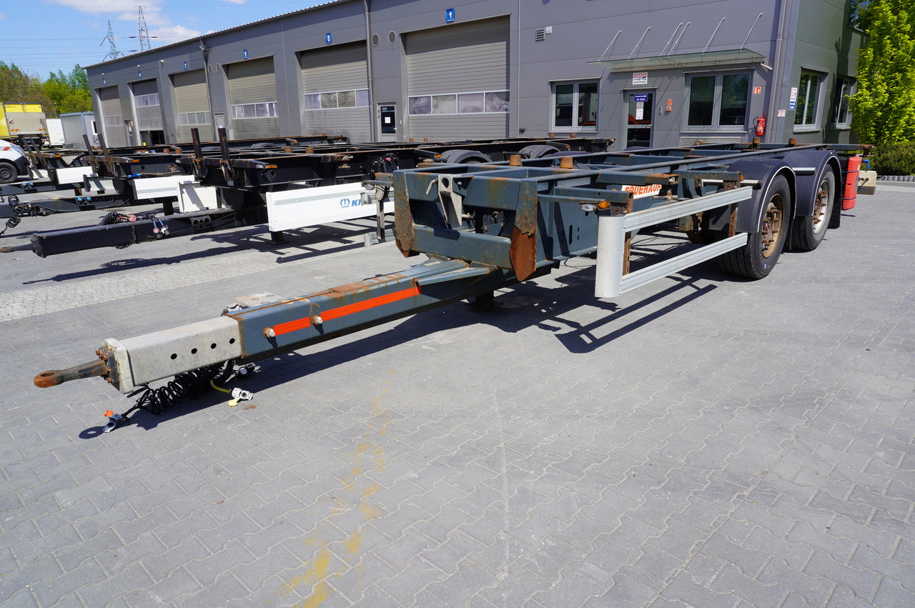 FRUEHAUF BDF / 18 t - Шасі причіп: фото 1 FRUEHAUF BDF / 18 t - Шасі причіп: фото 1