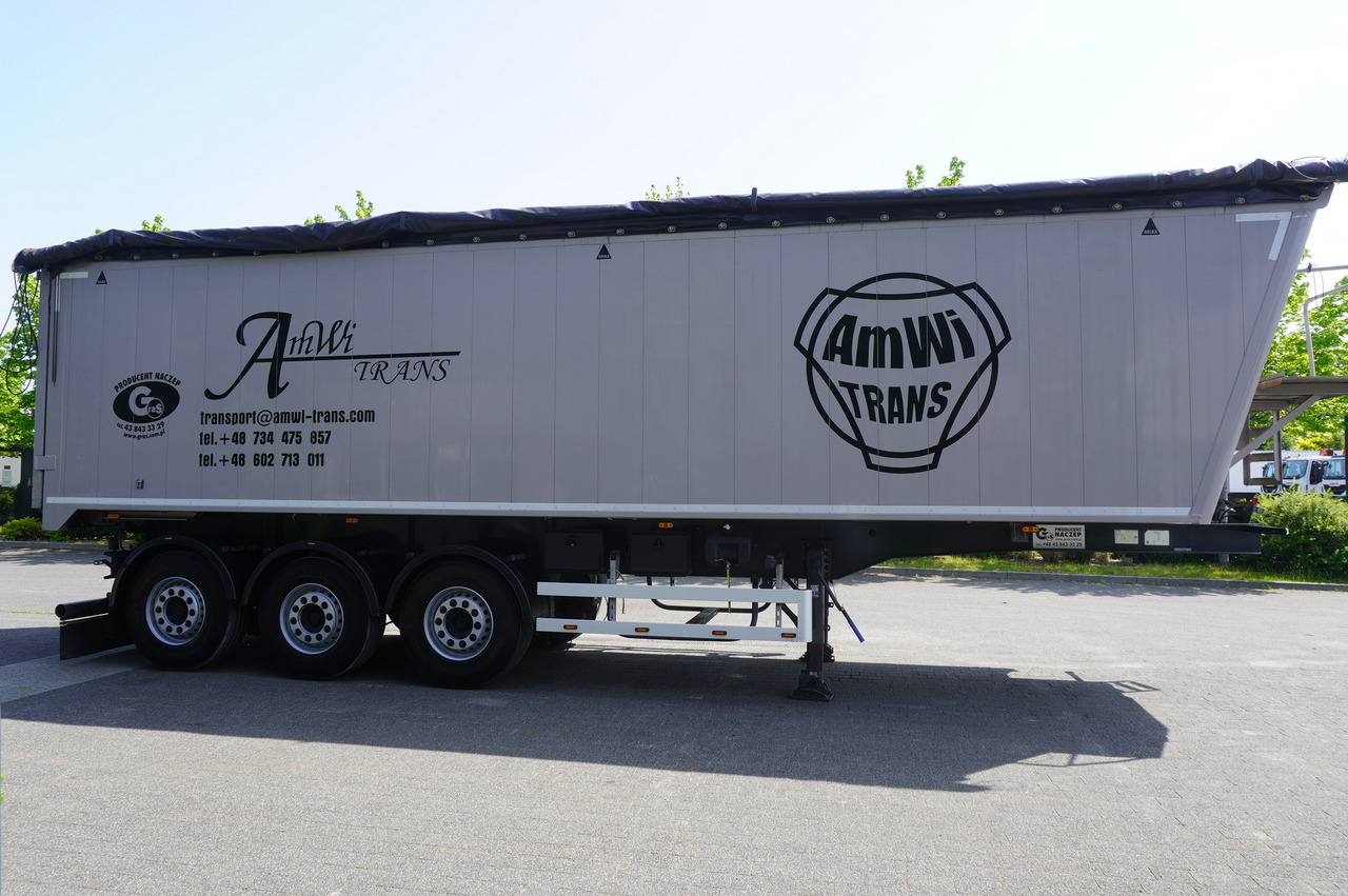 GRAS GS tipper / 52 m3 semi-trailer! / 2023 / 3 units - Самоскид напівпричіп: фото 5 GRAS GS tipper / 52 m3 semi-trailer! / 2023 / 3 units - Самоскид напівпричіп: фото 5