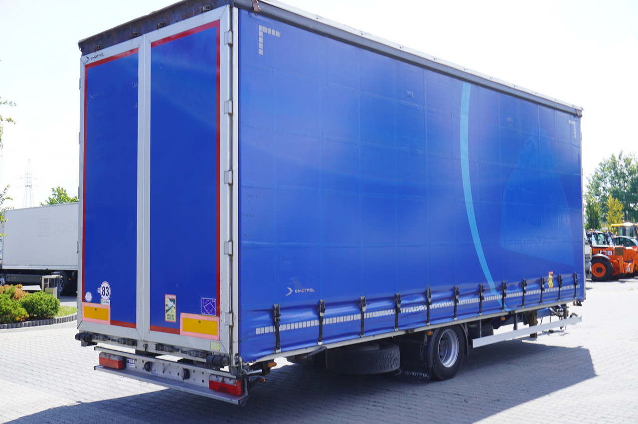 Gniotpol Tandem trailer / 10t / 2018 / 19 pallets - Тентований причіп: фото 4 Gniotpol Tandem trailer / 10t / 2018 / 19 pallets - Тентований причіп: фото 4
