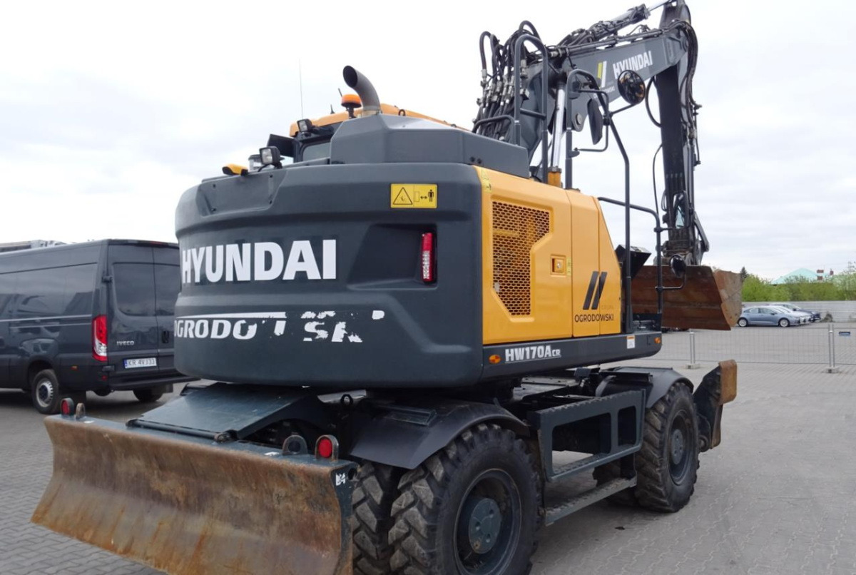 HYUNDAI HW170 ACR wheel excavator / 2000 MTH / 2022 / A/C - Колісний екскаватор: фото 4 HYUNDAI HW170 ACR wheel excavator / 2000 MTH / 2022 / A/C - Колісний екскаватор: фото 4