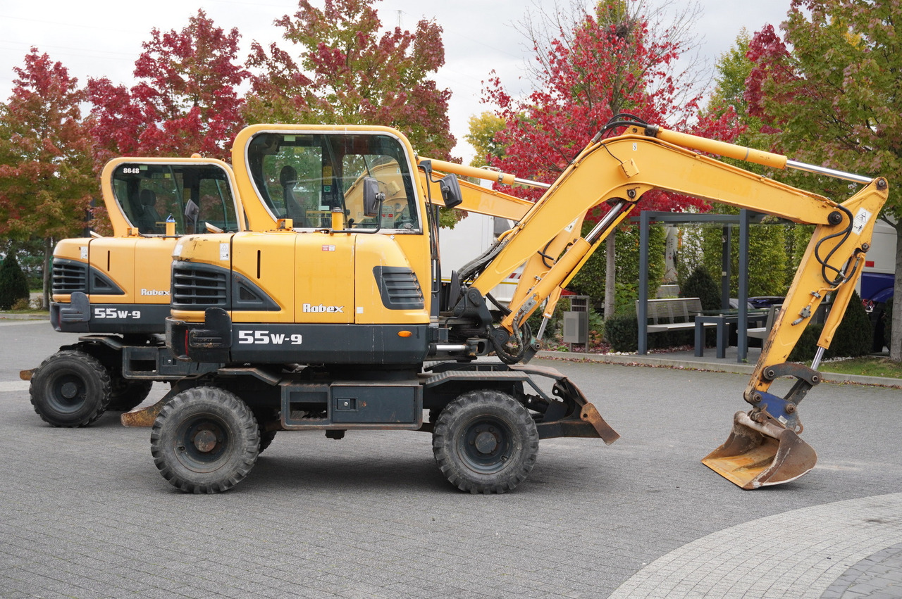 Hyundai Robex 55W-9 Wheeled Excavator 5.5t / 2pcs - Екскаватор: фото 3 Hyundai Robex 55W-9 Wheeled Excavator 5.5t / 2pcs - Екскаватор: фото 3
