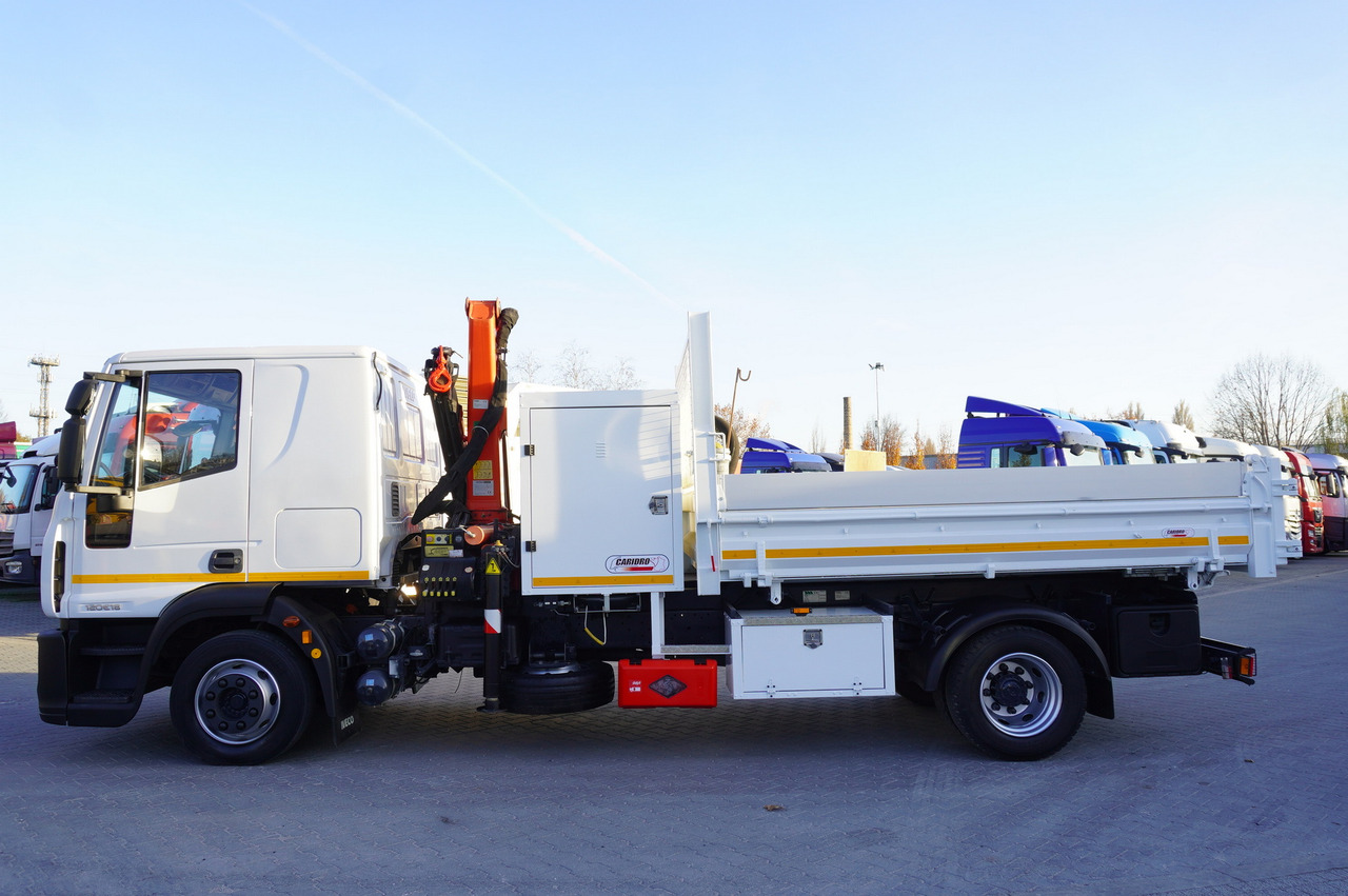 IVECO Eurocargo 120E18 Crane Palfinger / 3-way tipper / sleeper cab - Самоскид вантажівка, Вантажівка з маніпулятором: фото 5 IVECO Eurocargo 120E18 Crane Palfinger / 3-way tipper / sleeper cab - Самоскид вантажівка, Вантажівка з маніпулятором: фото 5