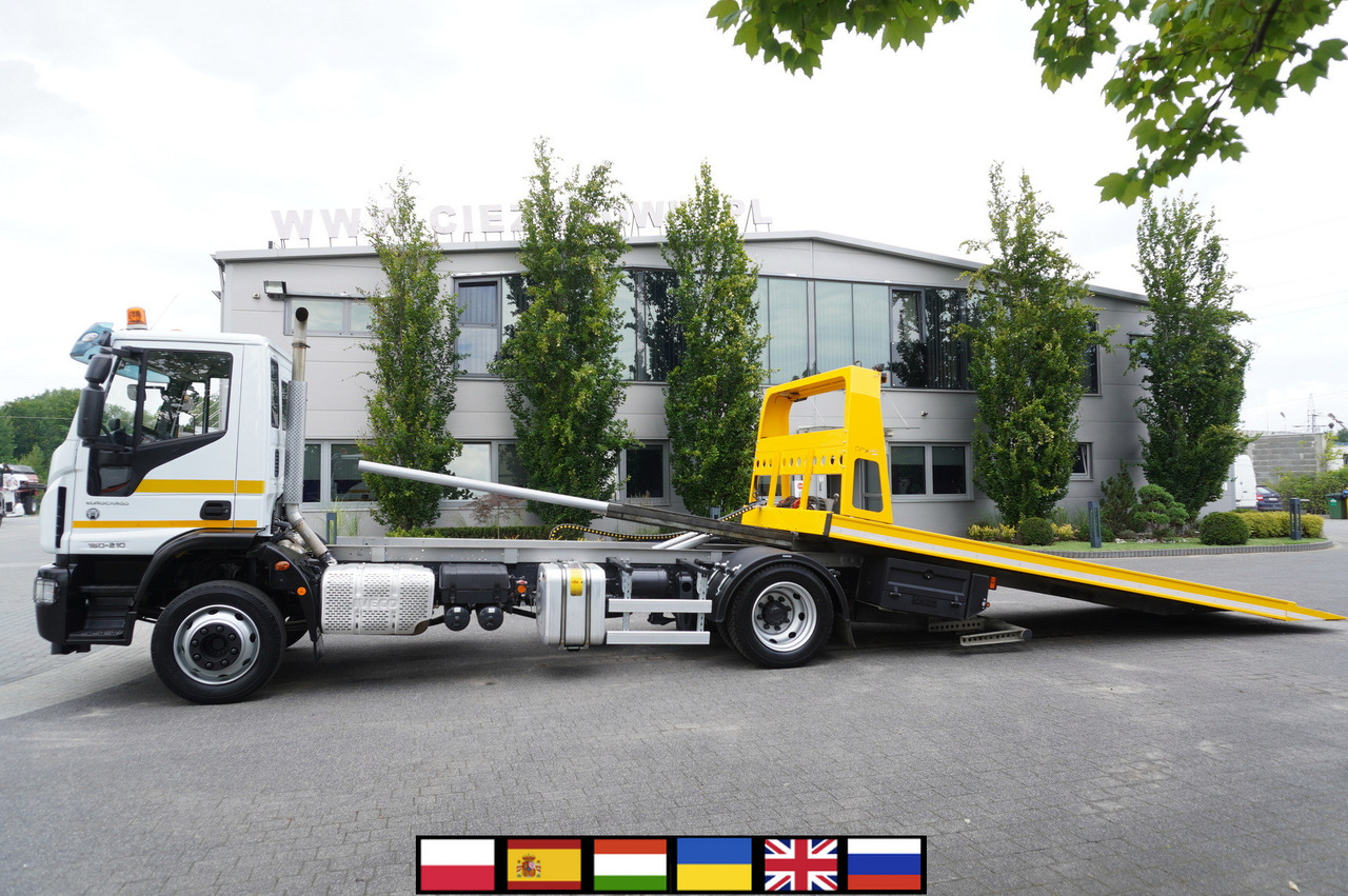 IVECO Eurocargo 160-210 / 75,000 km! / OMARS lowered tow truck platform / Fork - Евакуатор: фото 1 IVECO Eurocargo 160-210 / 75,000 km! / OMARS lowered tow truck platform / Fork - Евакуатор: фото 1