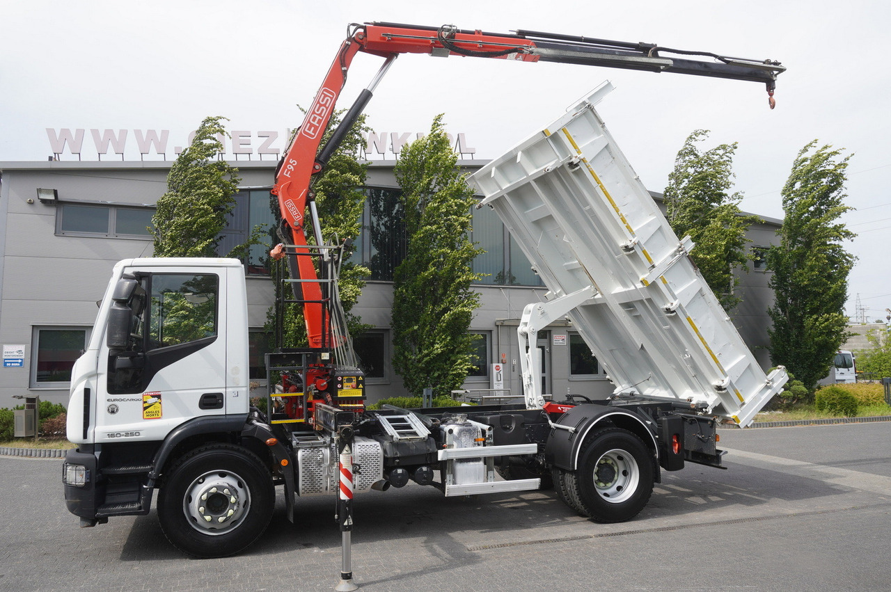 IVECO Eurocargo 160-250 / Fassi F95 crane / 120 tho. km / 3-sided tipper - Вантажівка з маніпулятором: фото 4 IVECO Eurocargo 160-250 / Fassi F95 crane / 120 tho. km / 3-sided tipper - Вантажівка з маніпулятором: фото 4