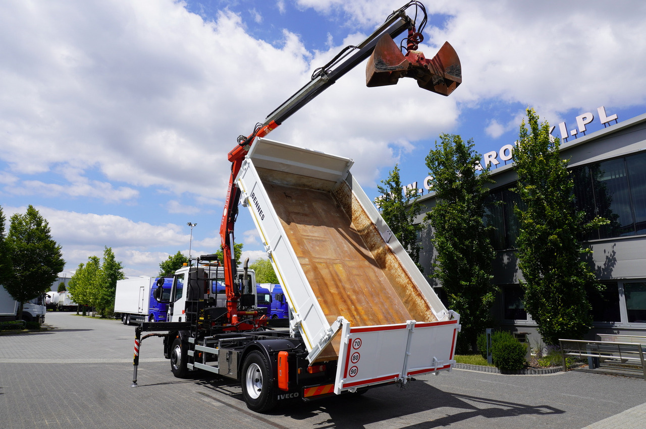 IVECO Eurocargo 160E22 EEV Dump truck / Bortmatic / Crane FASSI F95A.0.22 - Вантажівка з маніпулятором: фото 4 IVECO Eurocargo 160E22 EEV Dump truck / Bortmatic / Crane FASSI F95A.0.22 - Вантажівка з маніпулятором: фото 4