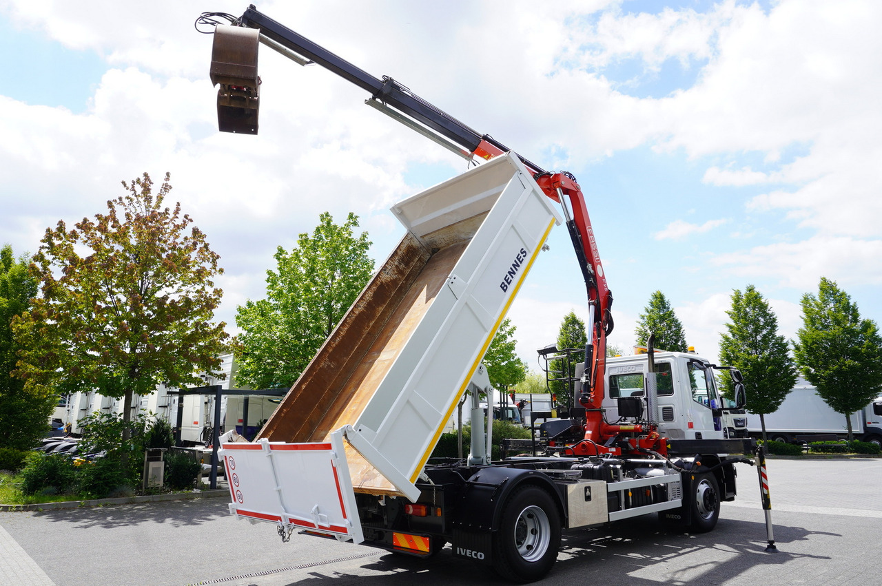 IVECO Eurocargo 160E22 EEV Dump truck / Bortmatic / Crane FASSI F95A.0.22 - Вантажівка з маніпулятором: фото 5 IVECO Eurocargo 160E22 EEV Dump truck / Bortmatic / Crane FASSI F95A.0.22 - Вантажівка з маніпулятором: фото 5