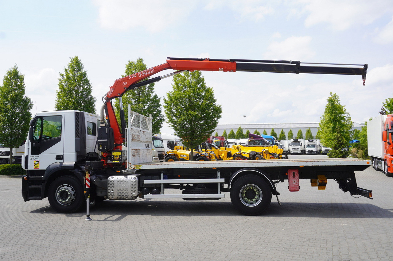 IVECO STRALIS 310 E6 / FASSI F110B / 630 MTH! / 4 t lift cap. / 19 t - Бортова вантажівка/ Платформа, Вантажівка з маніпулятором: фото 4 IVECO STRALIS 310 E6 / FASSI F110B / 630 MTH! / 4 t lift cap. / 19 t - Бортова вантажівка/ Платформа, Вантажівка з маніпулятором: фото 4