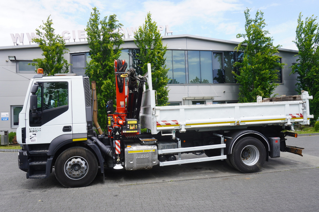 IVECO STRALIS 330 E6 / FASSI 195A 8.5 T / 3-side tipper - Вантажівка з маніпулятором: фото 3 IVECO STRALIS 330 E6 / FASSI 195A 8.5 T / 3-side tipper - Вантажівка з маніпулятором: фото 3