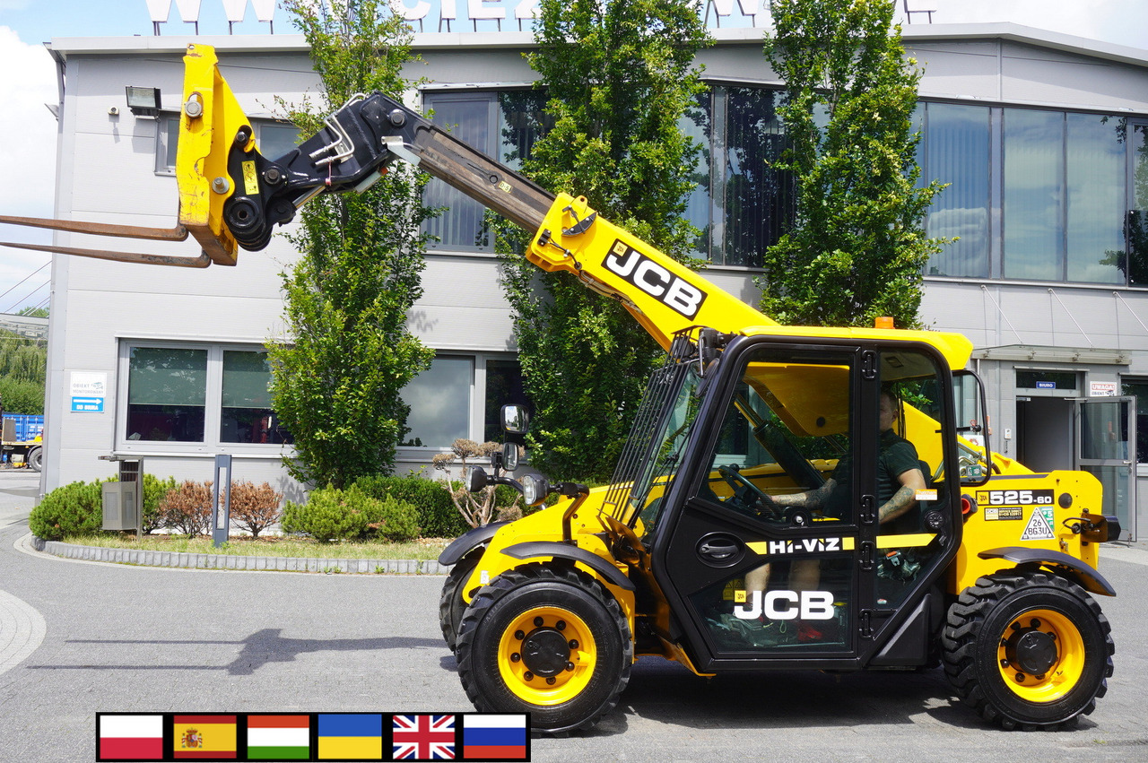JCB 525-60T5 / 2022 / 860 MTH! / 2.5 T / Reach 6 m / joystick - Телескопічний фронтальний навантажувач: фото 1 JCB 525-60T5 / 2022 / 860 MTH! / 2.5 T / Reach 6 m / joystick - Телескопічний фронтальний навантажувач: фото 1