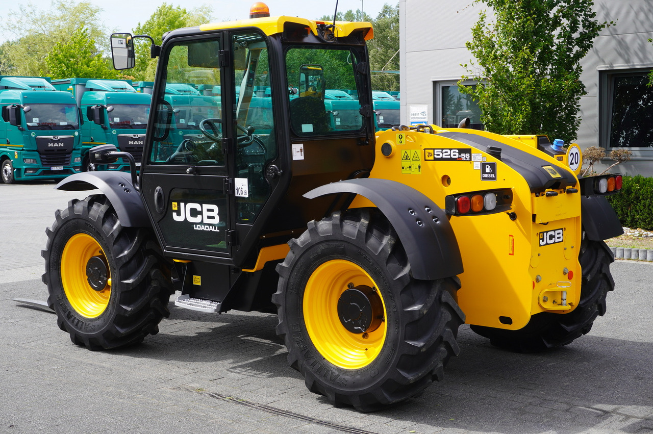 JCB 526-56 AGRI Plus / 5.6 m telescopic loader / joystick - Телескопічний фронтальний навантажувач: фото 3 JCB 526-56 AGRI Plus / 5.6 m telescopic loader / joystick - Телескопічний фронтальний навантажувач: фото 3