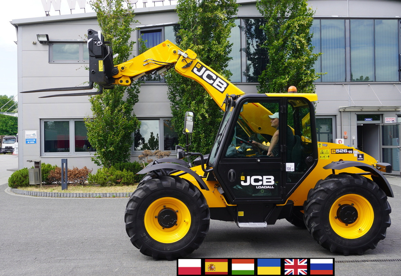 JCB 526-56 AGRI Plus / 5.6 m telescopic loader / joystick - Телескопічний фронтальний навантажувач: фото 1 JCB 526-56 AGRI Plus / 5.6 m telescopic loader / joystick - Телескопічний фронтальний навантажувач: фото 1