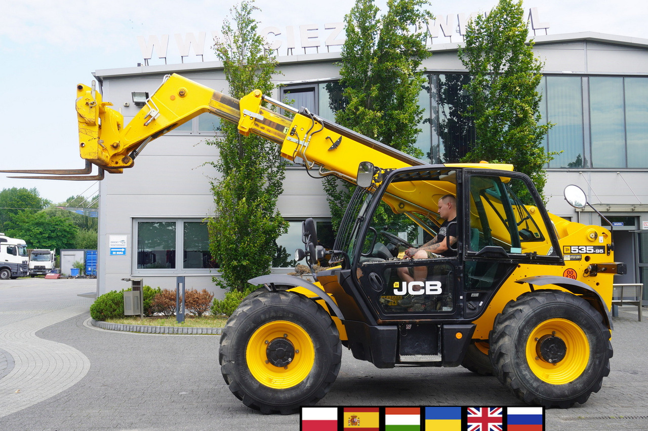 JCB 535-95 / 3.5 T / range 9.5 m / joystick / 2021 - Телескопічний фронтальний навантажувач: фото 1 JCB 535-95 / 3.5 T / range 9.5 m / joystick / 2021 - Телескопічний фронтальний навантажувач: фото 1