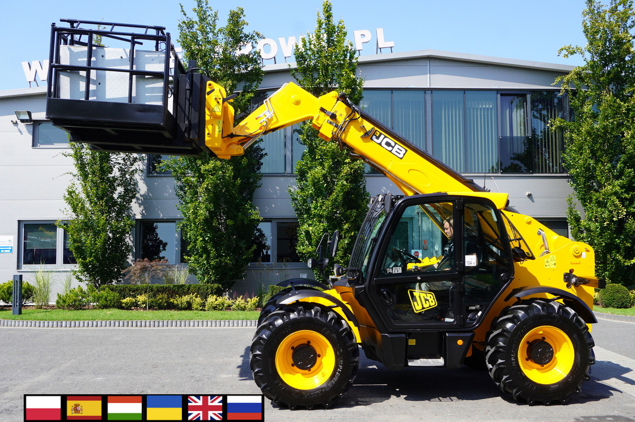 JCB 535-95 / 3.5 T / range 9.5 m / joystick - Телескопічний фронтальний навантажувач: фото 1 JCB 535-95 / 3.5 T / range 9.5 m / joystick - Телескопічний фронтальний навантажувач: фото 1